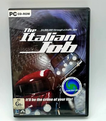 THE ITALIAN JOB Pc Cd Rom Original Version With Manual - FAST POST • $6.50