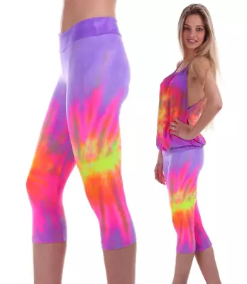 Last Chance! Margarita Activewear Wow Capri Tie Dyed 514012T • $49.99