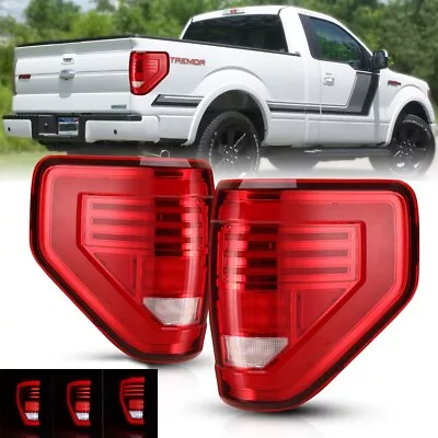 2009-2014 For Ford F150 F-150 STX XL XLT LED Tail Lights Sequential Turn Lamps • $208.99