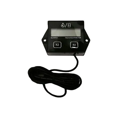 Tach Meter Hour Meter Marine Boat Outboard Motor Mercury Yamaha Johnson Evinrude • $23.49