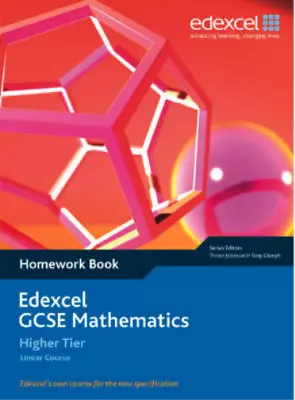 Edexcel GCSE Maths: Linear Higher Homework Book Tony Clough Trevor Johnson Ro • £3.36