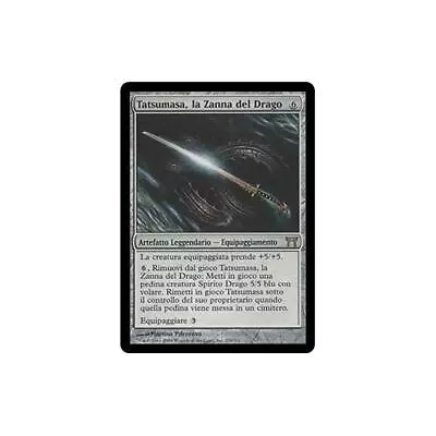 MTG Italian Tatsumasa The Dragon's Fang  - Champions Of Kamigawa • $1.85