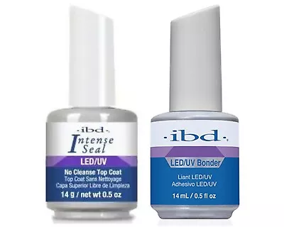 IBD LED/UV Intense Seal 0.5oz & LED/UV Bonder 0.5 Oz Combo • $22.52