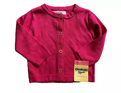 Size 12mths Oshkosh Fine Knit Cardigan NWOT • $14.99