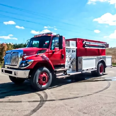 NEW Fire Truck: Powerful Tanker-Pump Unit With 2000 Gallon Water • $220000