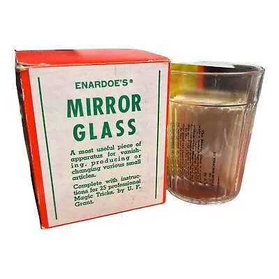 ENARDOE’S MIRROR GLASS / Vintage Magic Trick & Utitlity • $50
