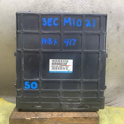 OEM 2003 Mitsubishi Lancer 2.0L ECU ECM Engine Control Module  |  MR988332 • $100