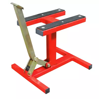 Motocross Mx Paddock Stand H-stand Jack Up Motorbike Off Road Enduro Stand Red • $43.50