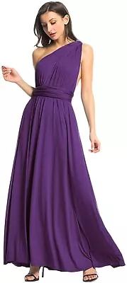 PERSUN Women's Convertible Multi Way Wrap Maxi Dress Long Party Grecian Dresses • $73.54