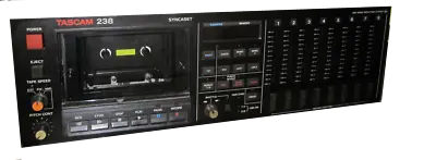 Tascam 238 Syncaset 8 Track 8 Channel 3-3/4ips Double Speed Multitrack Recorder • $1599.99