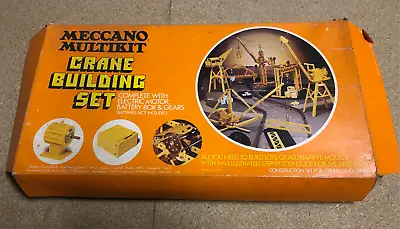 Meccano Multikit Crane Building Set • £48.43