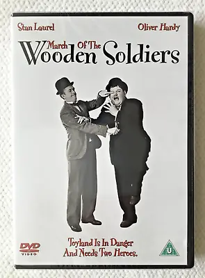 March Of The Wooden Soldiers~Laurel & Hardy~Reg.O/All~B/W~New~Freepost • £21.99