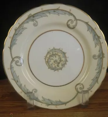 $3.99 • Buy Aynsley  Fine Bone China..6.25 In Bread & Butter Plate.yellow With Green Scrolls
