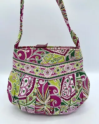 Vera Bradley Hannah Purse Small Handbag PINWHEEL PINK Excellent Condition  • $15.99