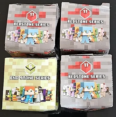 3 Blind Boxes Mojang Mattel Minecraft SERIES 11 Redstone Minifigures + BONUS • $2.49