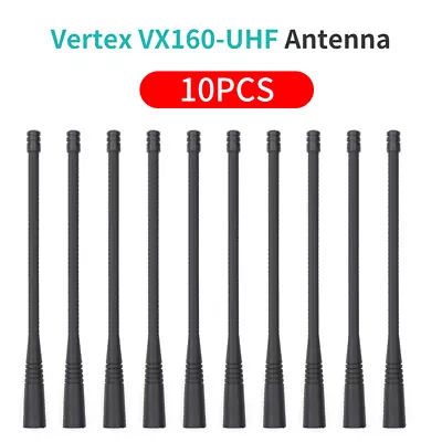 10 Pcs UHF Antenna 6.2'' For Vertex Standard Radio VX150 VX151 VX180 VX160 VX130 • $19.99