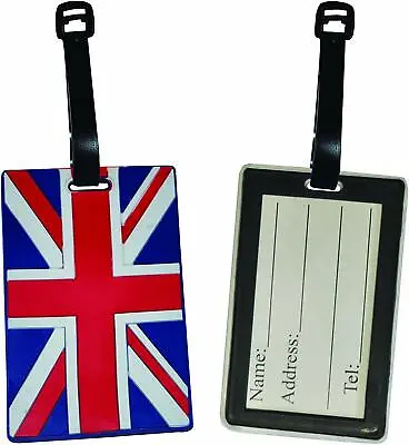 Union Jack Luggage Suitcase ID Address Travel Tag  • £2.15