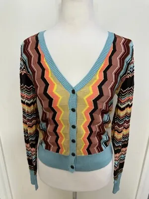 Missoni For Target 20th Anniv. Sweater Cardigan Zig Zag V-Neck Limited Ed S NWT • $49.99