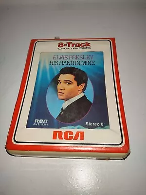 ✅ Rare ELVIS PRESLEY HIS HAND IN MINE Stereo 8-Track Tape  New Old Stock • $79.99