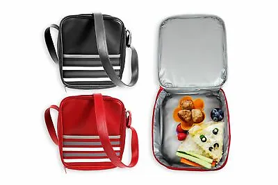 Insulated Lunch Bag Lunch Satchel Leather Satchel Kids Lunch Bag Picnic Bag Food • £3.49