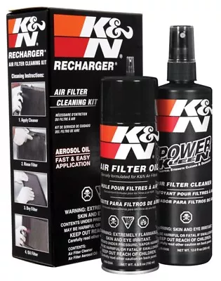 K&n 99-5000 Recharger -  Air Filter Cleaner & Care Service Kit • $24.99