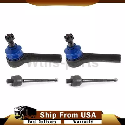 Mevotech Tie Rod Ends Front Inner Outer 4x For Mazda B4000 4.0L 1998-2004 • $143.21