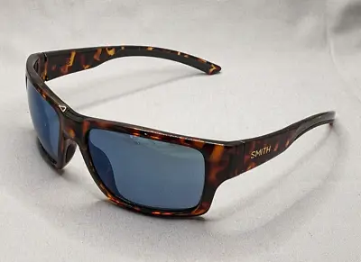 SMITH Sunglasses Tort 086 Square Sport Designer Sunglasses Chromapop Polarized • $60.94