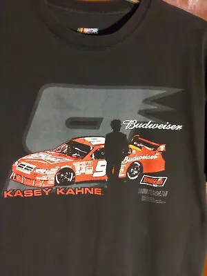 Kasey Kahne #9 Budweiser Nascar T Shirt Men's XL • $12