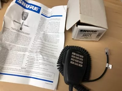 Shure 885TT Modulator DTMF Microphone Midland 70-1336 70-1337 Many Motorola  • $79.95