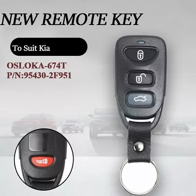 Replacement 2007 2008 2009 For Kia Spectra Remote Key Fob 95430-2F951 OSLOKA-674 • $17.62
