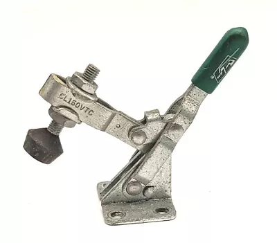 Carr Lane CL-150-VTC Vertical Toggle Clamp Open Arm Flanged Base Garage Used • $7.46