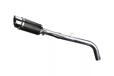 Honda CBR600RR Delkevic Slip On Mini 8  Carbon Fiber Round Muffler Exhaust 05 06 • $349.99