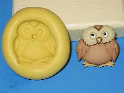 $2.15 • Buy Owl Silicone Push Mold A35 For Resin Gumpaste Fondant Candy Craft Chocolate