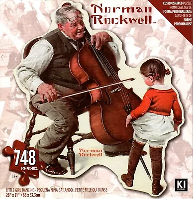 Little Girl Dancing 748 Piece Puzzle - Norman Rockwell • $31.98