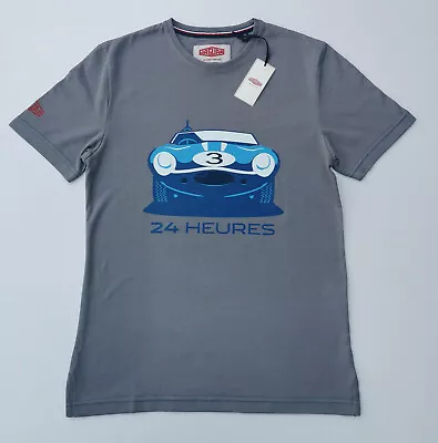 Genuine Jaguar DType Le Mans Winner 3 '57 24 Heures T-Shirt Grey 50JLEMANPSTGTEE • £17.99