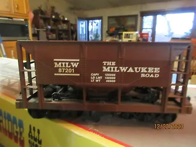 G Scale Lionel 8-87201 Milwaukee Road Ore Car. W/steel Wheels • $42