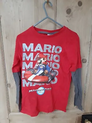 Mario Kart Kids T Shirt 11-12 Years • £5