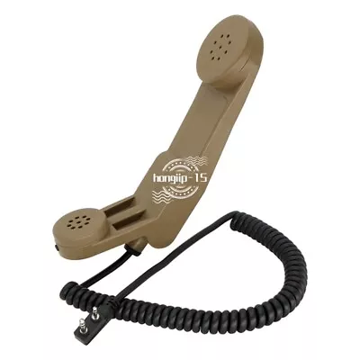 H-250 Military Interphone Handset Microphone Handset Switch Phone Styling PTT • $52.16