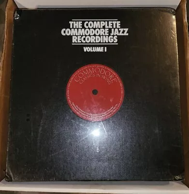 The Complete Commodore Jazz Recordings Volume I SEALED 23LP Mosaic Box Set!!  • $284.99