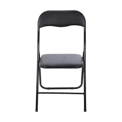 $11.94 • Buy Standard Fold Up Black Chair Foldaway Chair 