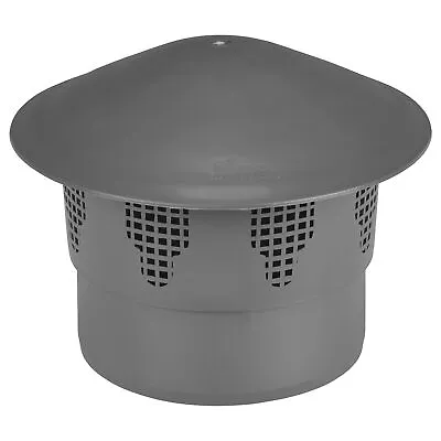 Vent Cowl 160mm Waste Pipe Terminal Valve Soil Pipe Air Vent  Mushroom Vent Cap • £16.99