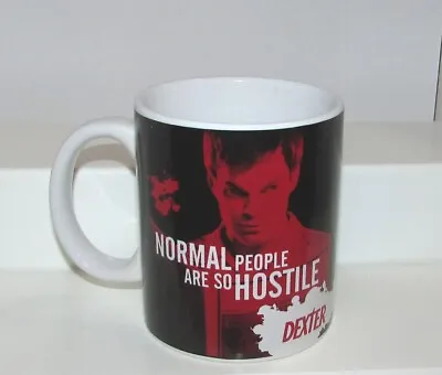 Dexter Normal People Are So Hostile Mug Showtime 2012 Officially Licensed • $11.95