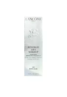 Lancome Renergie Lift Makeup 30ml SPF 20 - 430 Dore 30 (W) Normal To Dry Skin • £12.99