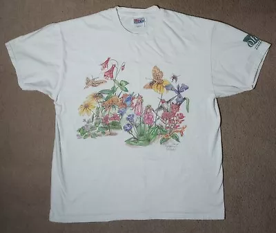 Vintage 90's Nature Wildlife Brian Kalt Adult (XL) Ohio State Park T-Shirt • $24.99