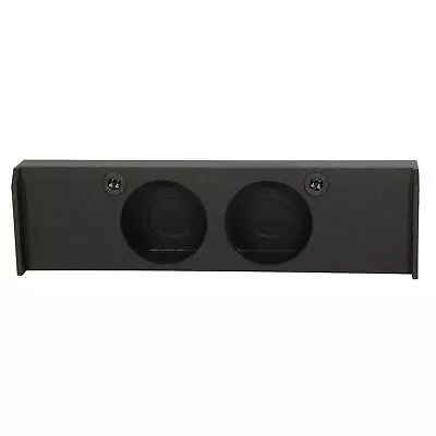 QPower 12  Downfire 2 Hole 2009-2016 F150 Super Crew Subwoofer Box Enclosure • $130.09