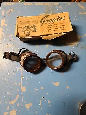 Steam Punk Vintage Welding Goggles Marquette • $87