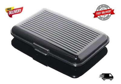 £2.75 • Buy RFID Block Aluminium Credit Card Holder | Security Wallet Case | Metal Wallet. 