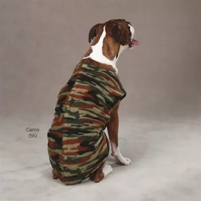 Pet Edge Printed Fleece Dog Vest With Ripstop Chest - Small • $12.83