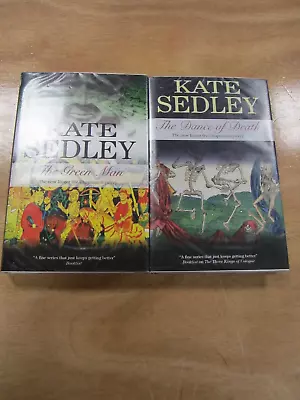 Bundle X 2 The Dance Of Death & The Green Man - Kate Sedley • £3