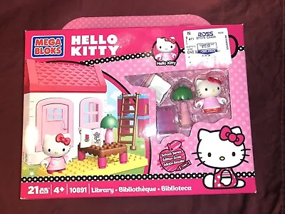 Mega Bloks Hello Kitty Library Set # 10891 NIB • $22.75